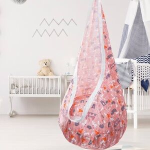 GARIG Kid Pod Swing Seat Sensory Hammock Chair Indoor/Outdoor 170lb Capacity new